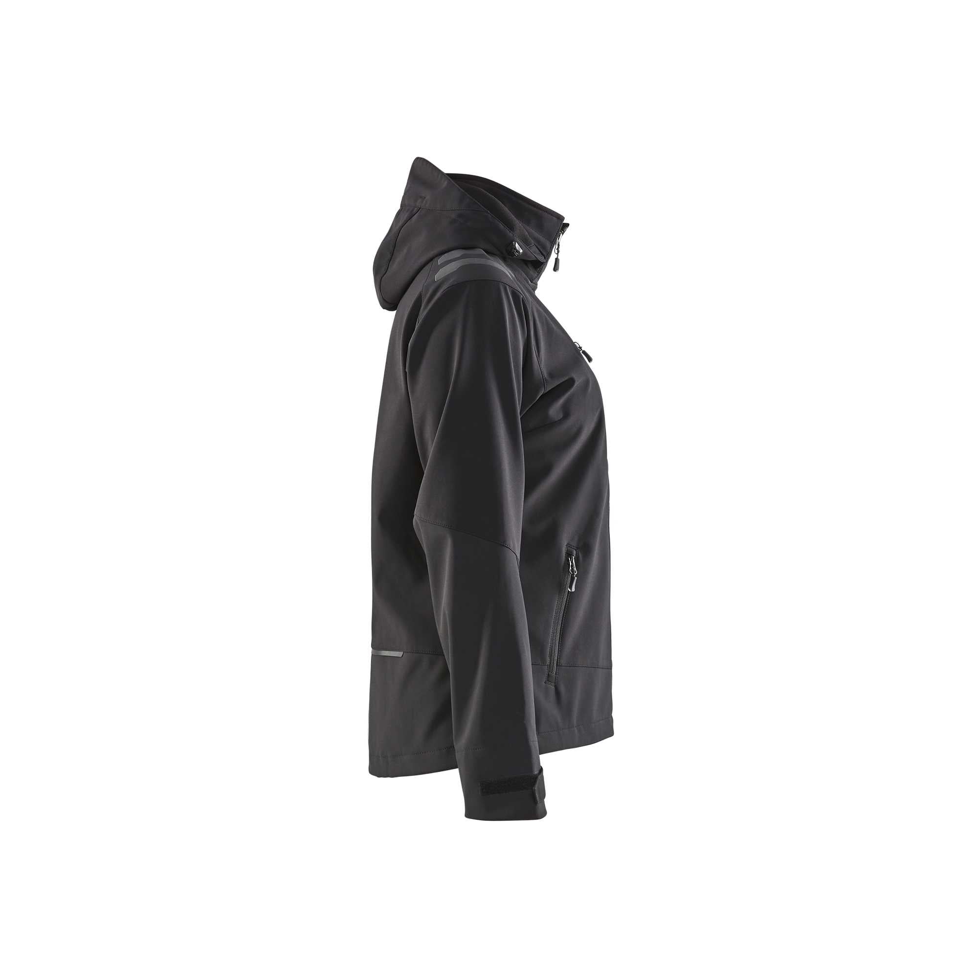 BLAKLADER 47192513 Women's Softshell jacket Hi Vis Reflective Softshell Work Jacket WOMEN - Waterproof